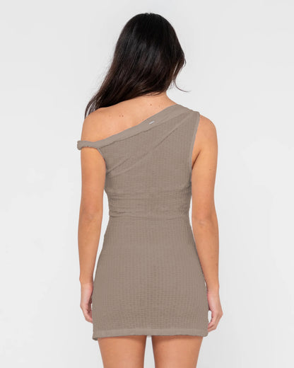 Vestido Rusty Nicky Off Shoulder Mini Dress Ld Vison