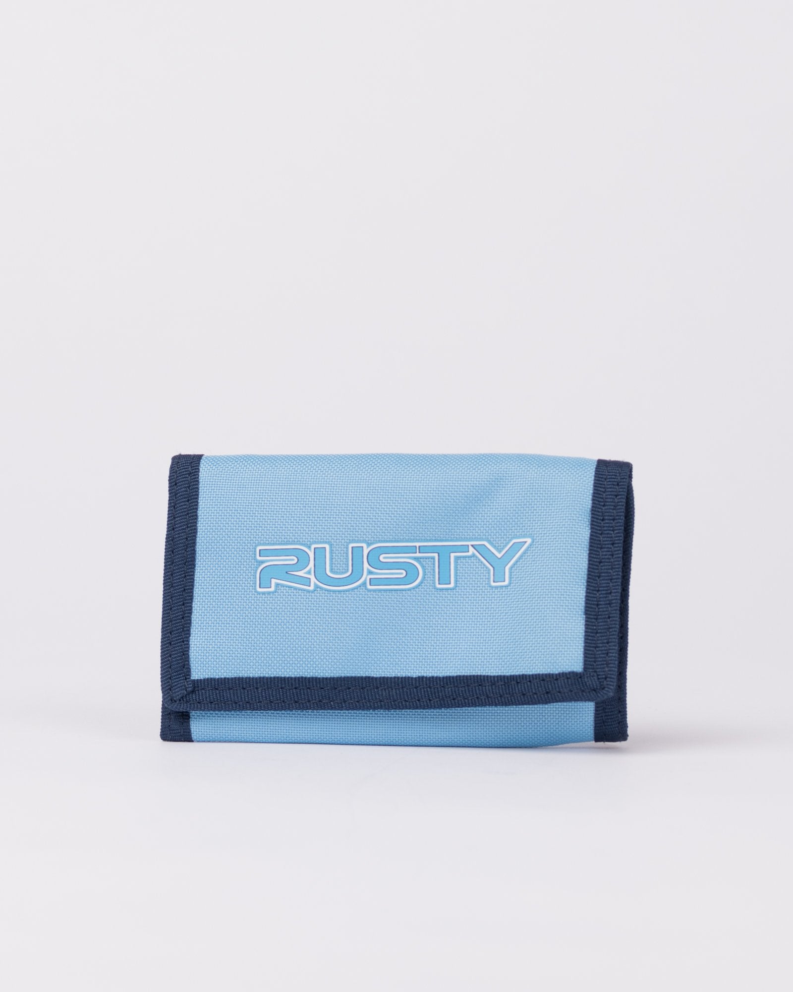 Billetera Rusty Academy Tri Fold Wallet Girls Retro Blue