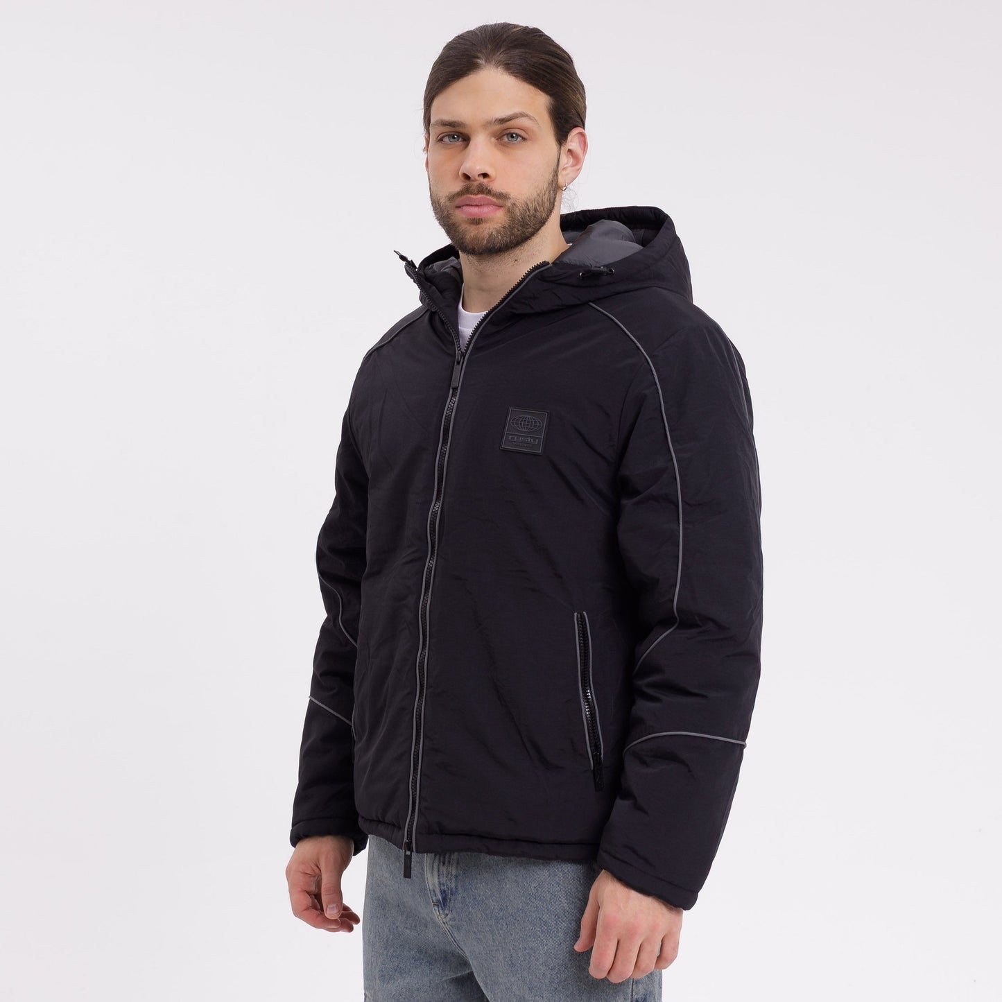 Campera Abrigo Rusty Adak Jacket Black