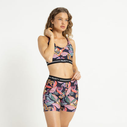 Biker Rusty Alissa Biker Short Ld Black