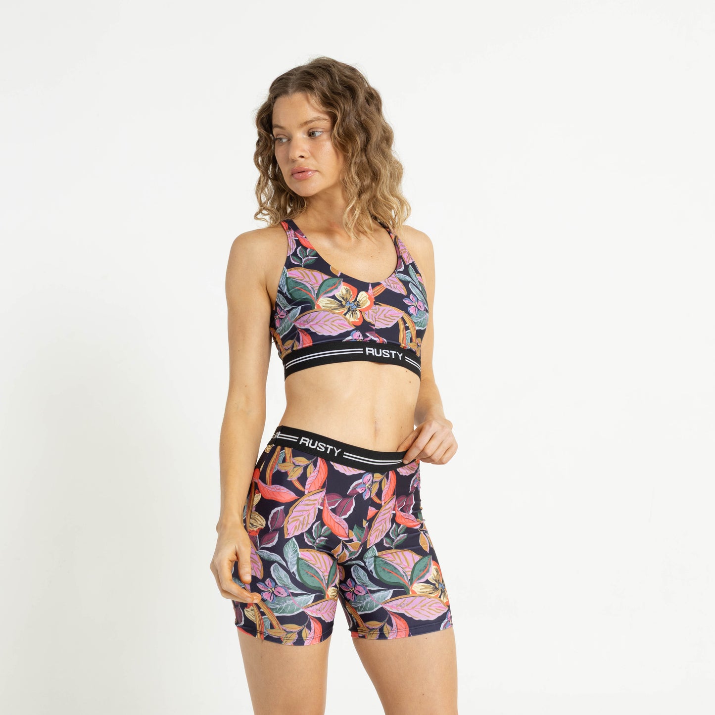 Biker Rusty Alissa Biker Short Ld Black