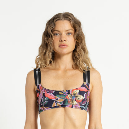 Bikini Alto Rusty Alissa Bralette Bik Top Ld Black