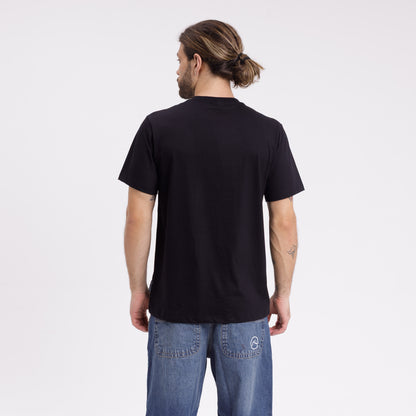 Remera Hombre Rusty Pack 2x1 All Night Blanco Y Negro