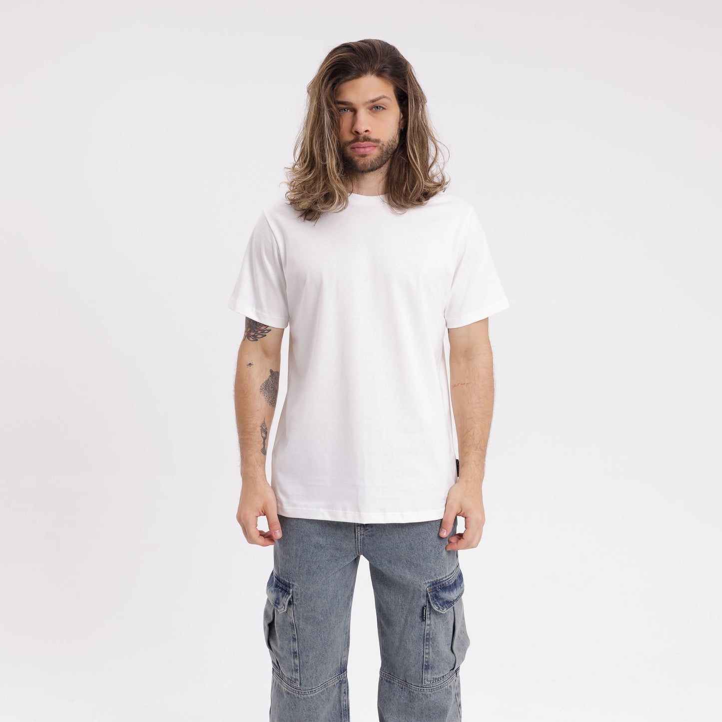 Remera Hombre Rusty Pack 2x1 All Night Blanco Y Negro