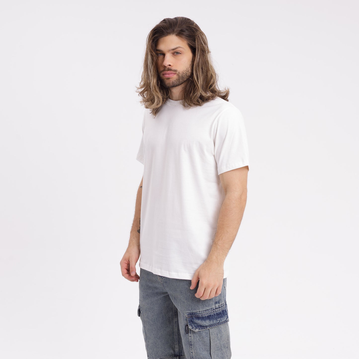 Remera Hombre Rusty Pack 2x1 All Night Blanco Y Negro