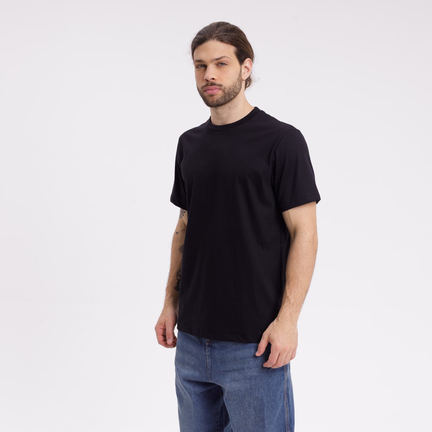 Remera Hombre Rusty Pack 2x1 All Night Blanco Y Negro