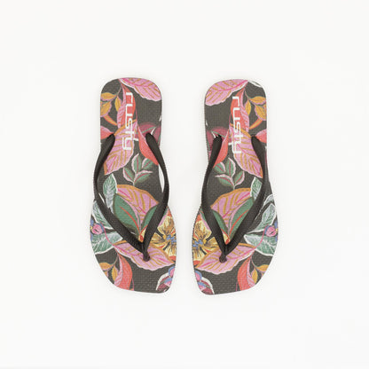 Ojotas Rusty Alyssa Square Sandal Ld Black