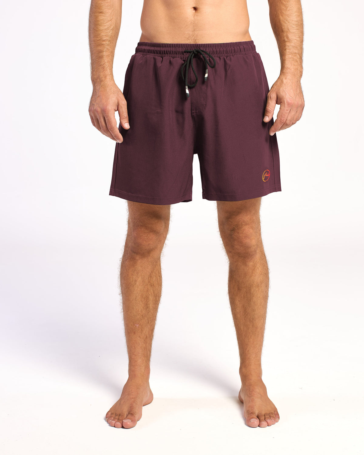 Boardshort Rusty Amped 17´´ Bs Burgundy