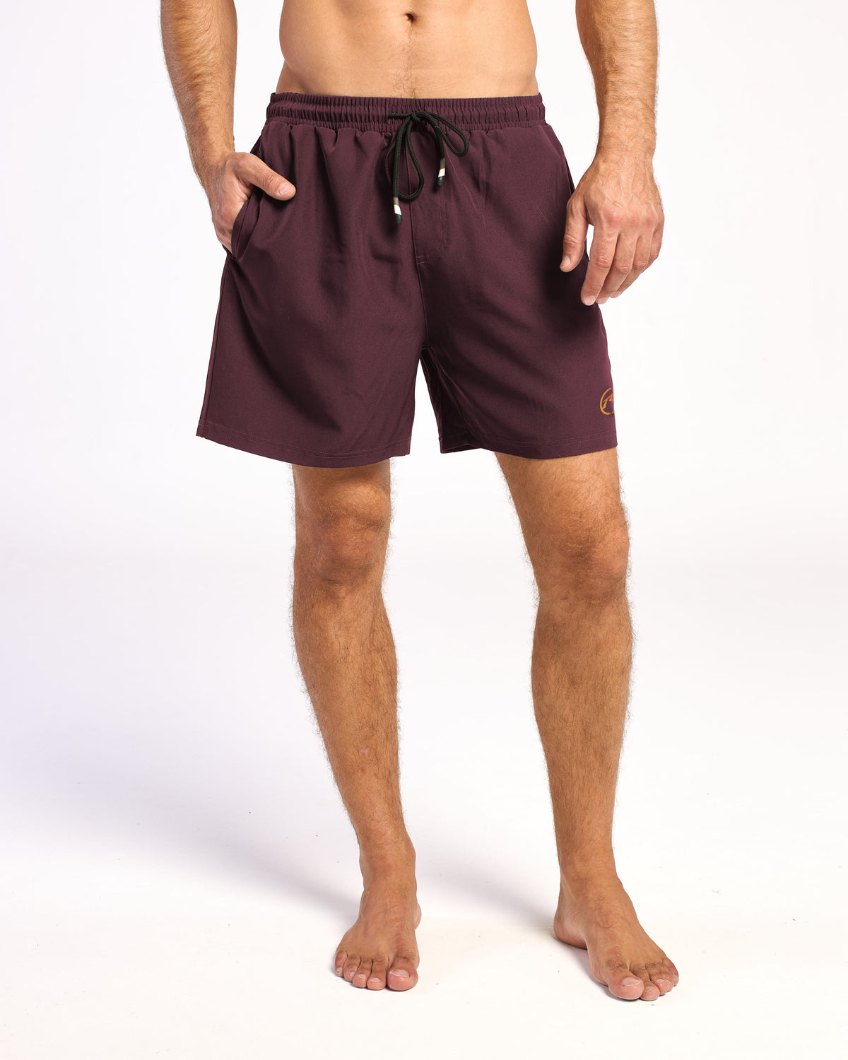 Boardshort Rusty Amped 17´´ Bs Burgundy