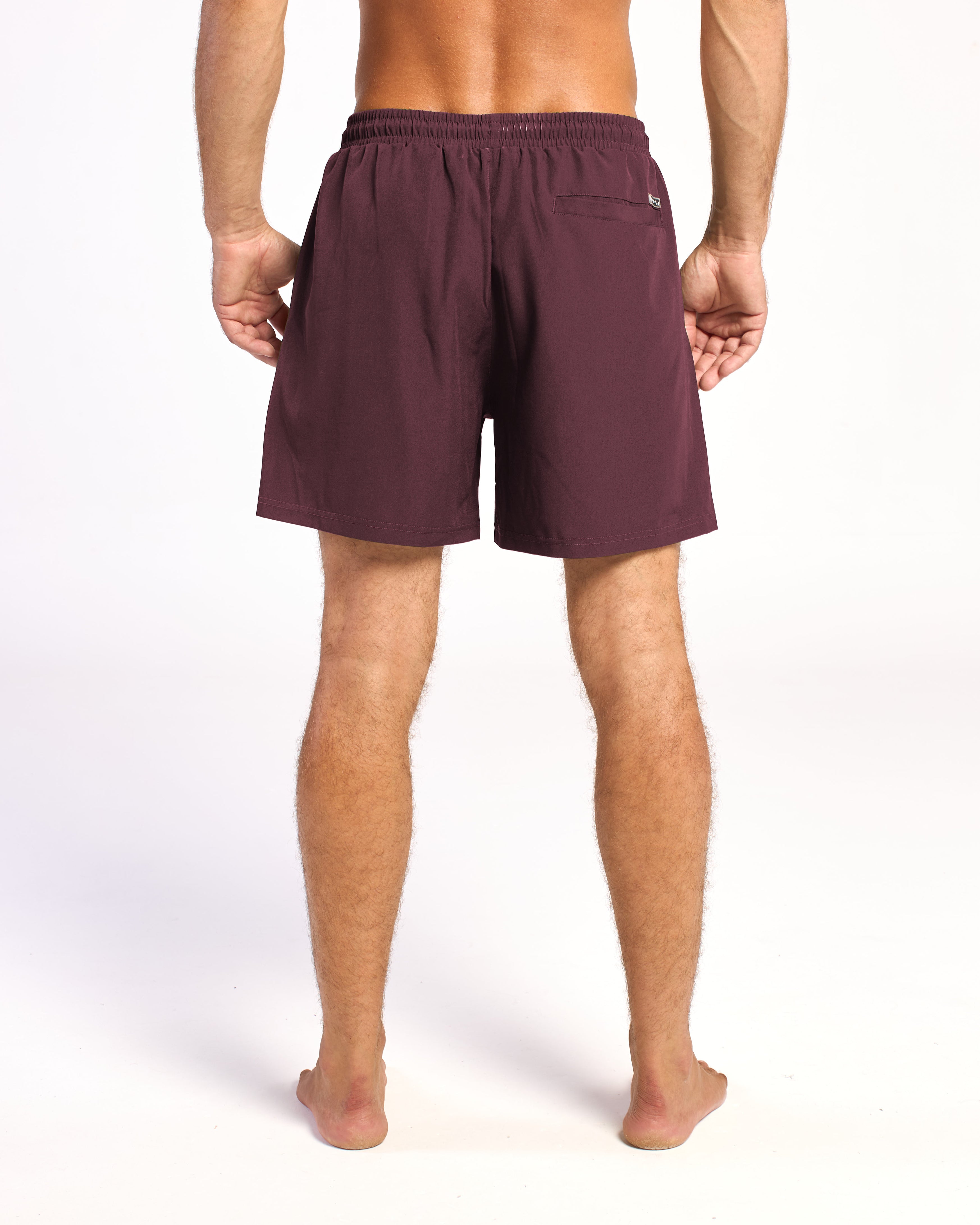 Boardshort Rusty Amped 17´´ Bs Burgundy