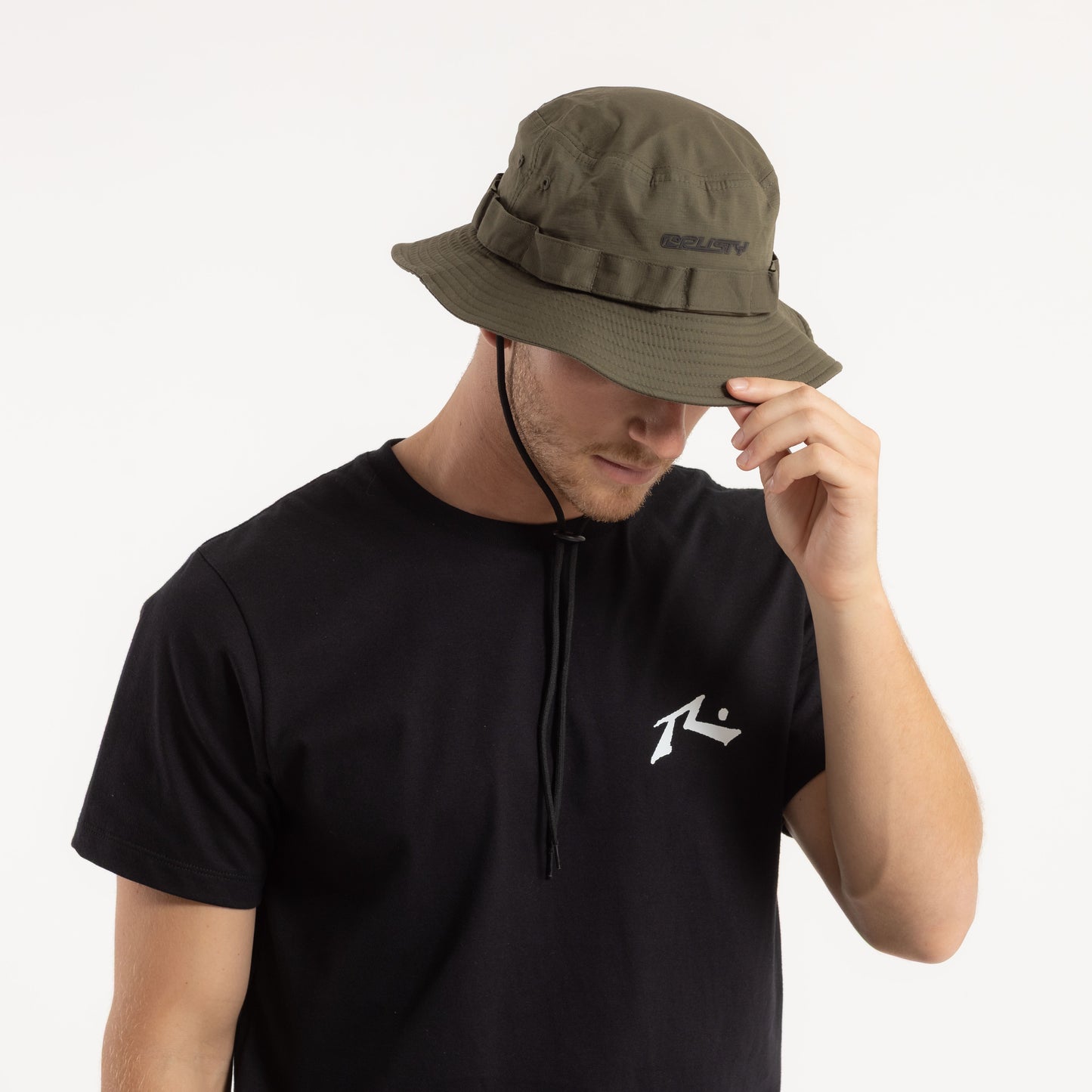 Piluso Rusty Angler Bucket Hat Shadow Army