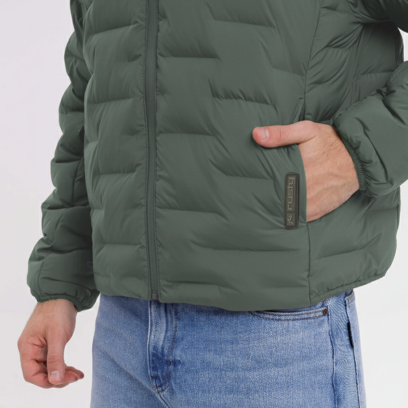 Campera Abrigo Rusty Arrow Town Jacket Shadow Army