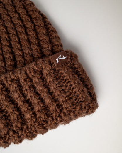 Gorro Lana Rusty Aspen Chunky Beanie Pinecone 1