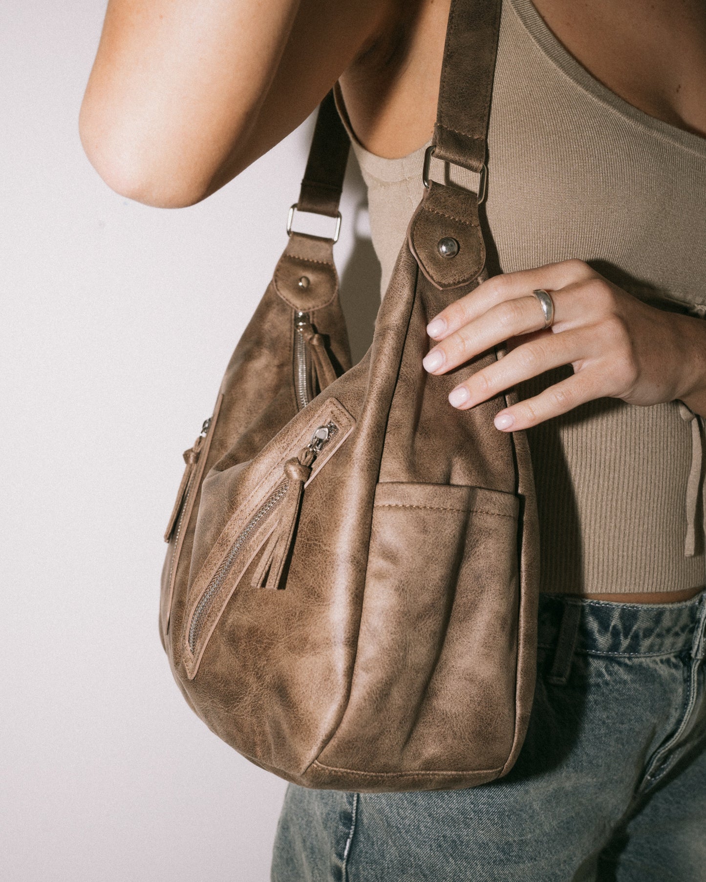 Bolso Rusty Astoria Tote Bag* Pinecone