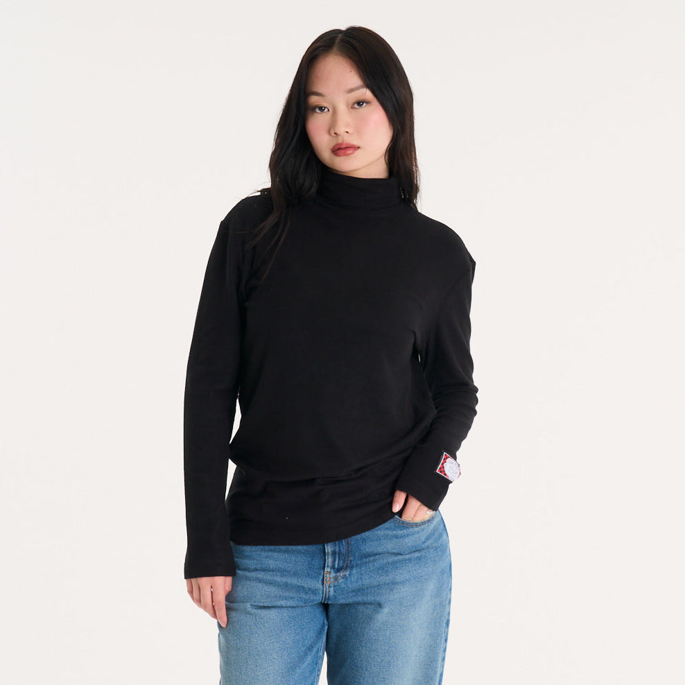 Remera Ml Vulk Avril L/S Tee Black