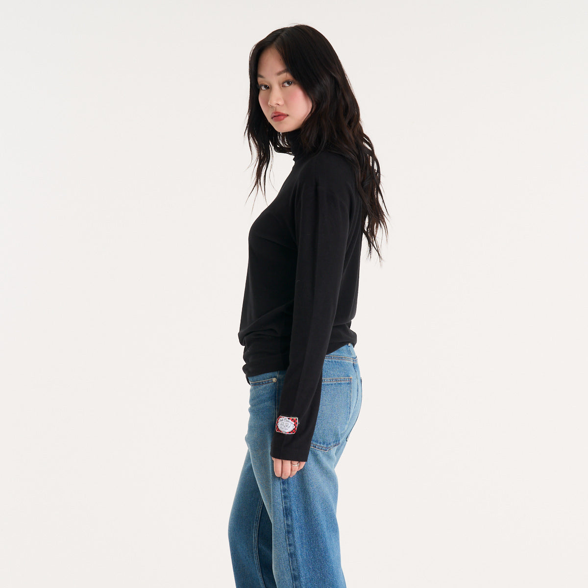 Remera Ml Vulk Avril L/S Tee Black