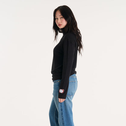 Remera Ml Vulk Avril L/S Tee Black
