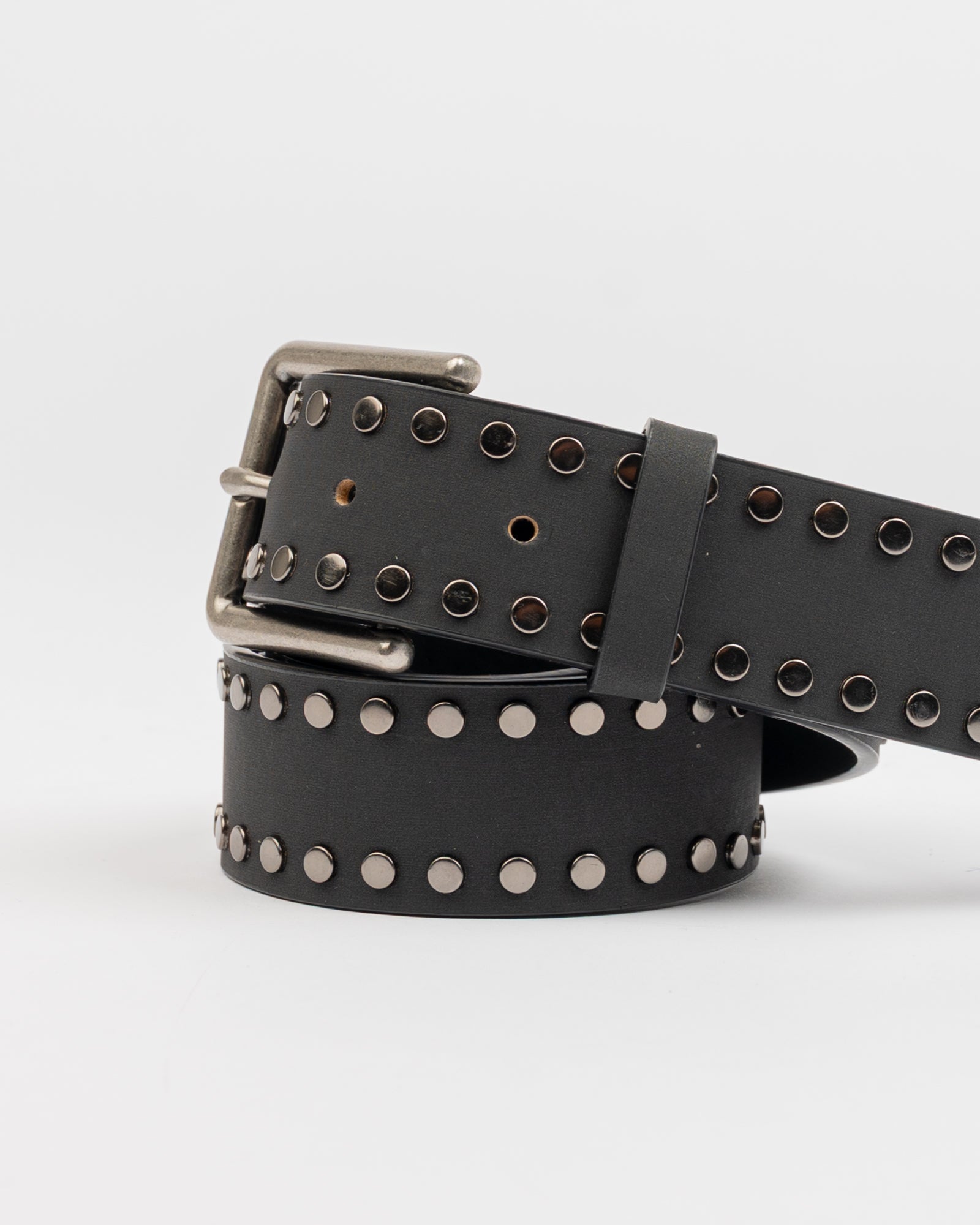 Cinturon Rusty Ballad Stud Belt Black