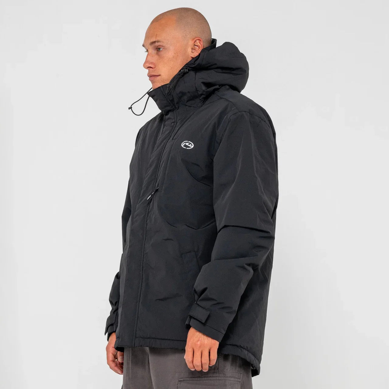 Campera Abrigo Rusty Bandum Jacket Black