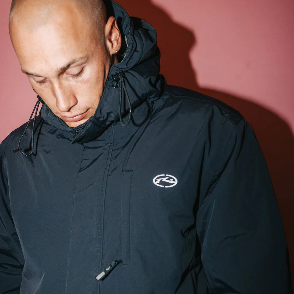 Campera Abrigo Rusty Bandum Jacket Black