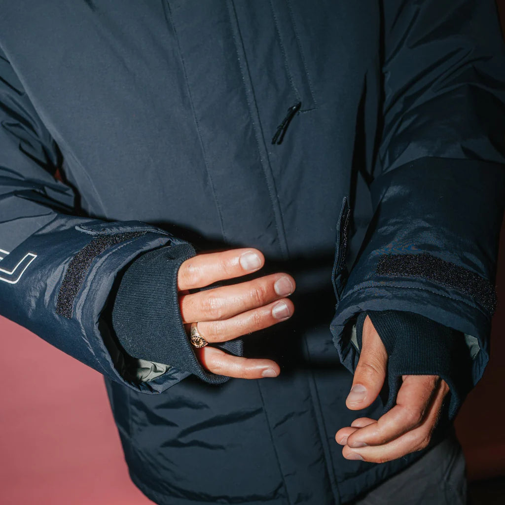 Campera Abrigo Rusty Bandum Jacket Black