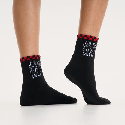 Medias Vulk Bears Socks Black