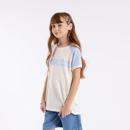 Remera Mc Rusty Beau Colourz Oversized Tee Girls Kentucky Blue