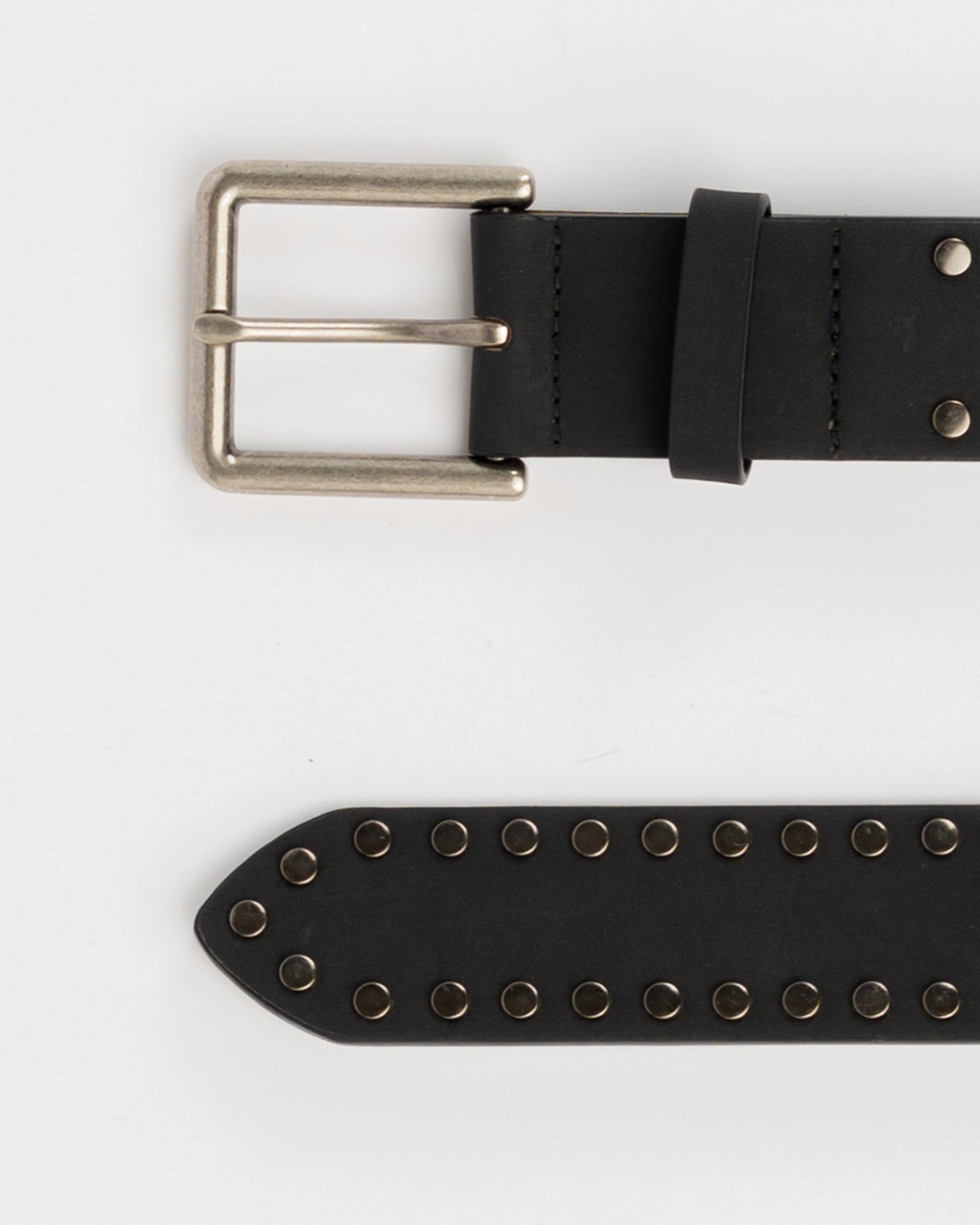 Cinturon Rusty Ballad Stud Belt Black