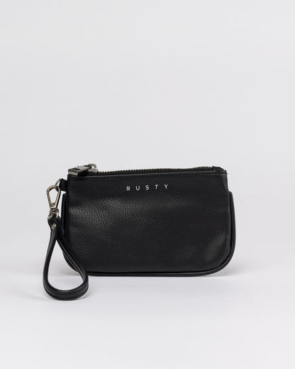 Billetera Rusty Bella Coin Black