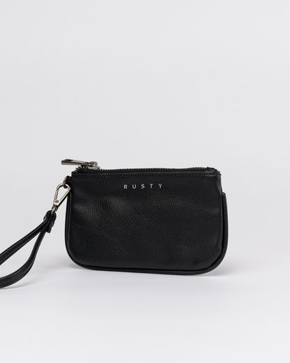 Billetera Rusty Bella Coin Black