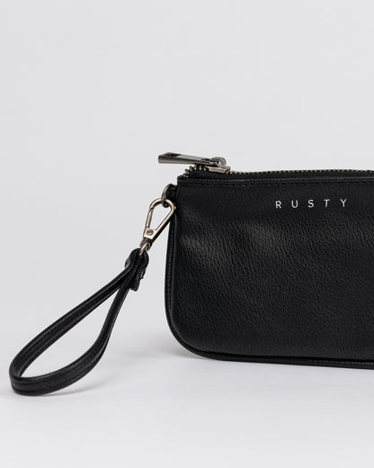 Billetera Rusty Bella Coin Black