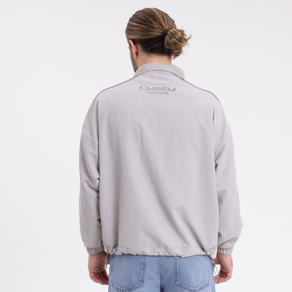 Campera Liviana Rusty Betheel 1/2 Zip Windbreaker Grey