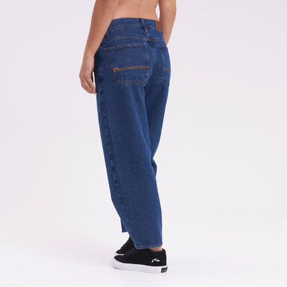 Jean Rusty Better Days Barrel Hi Rise Jean Ld Middy Blue