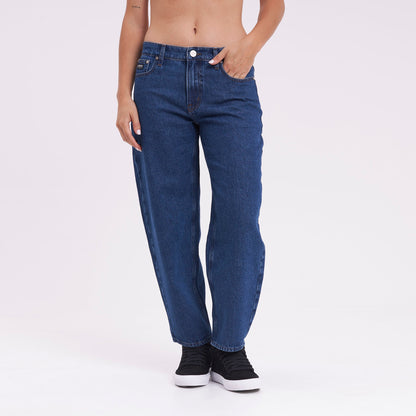 Jean Rusty Better Days Barrel Hi Rise Jean Ld Middy Blue