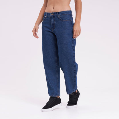 Jean Rusty Better Days Barrel Hi Rise Jean Ld Middy Blue