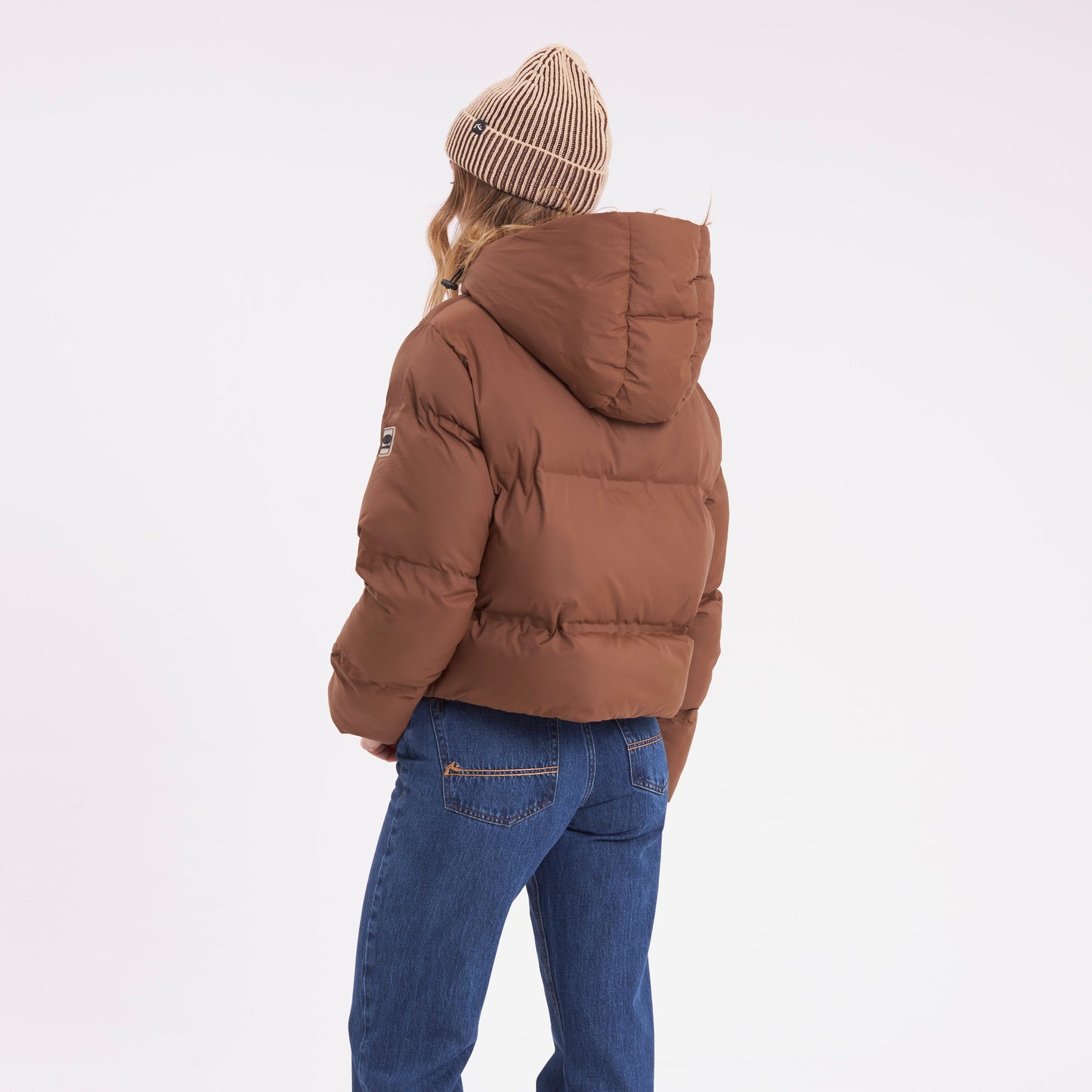 Campera Abrigo Rusty Better Now Puffer Coat Ld Mocca