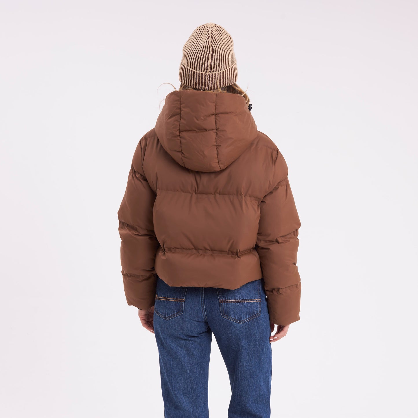 Campera Abrigo Rusty Better Now Puffer Coat Ld Mocca