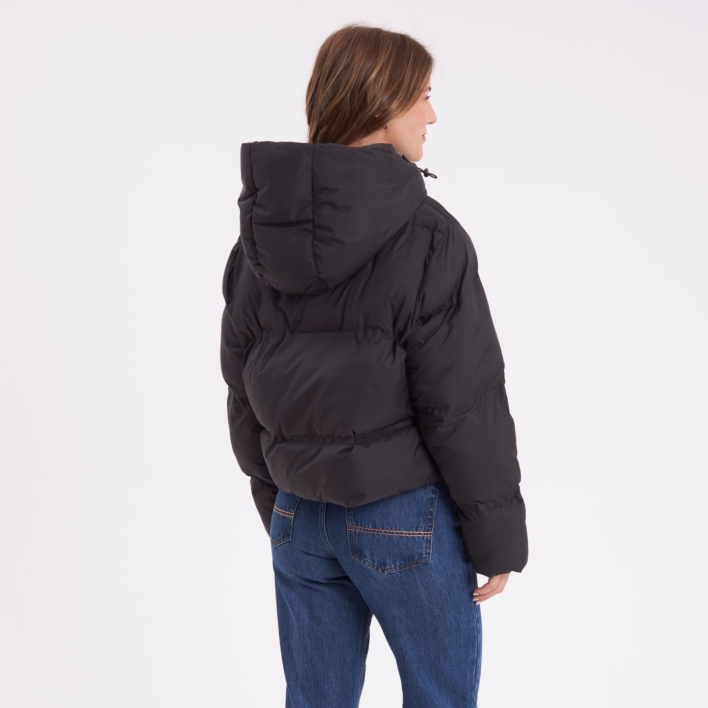 Campera Abrigo Rusty Better Now Puffer Coat Ld Black