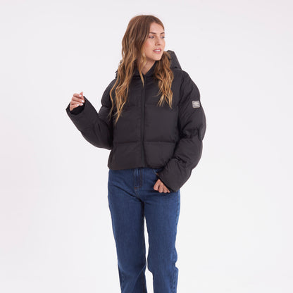 Campera Abrigo Rusty Better Now Puffer Coat Ld Black