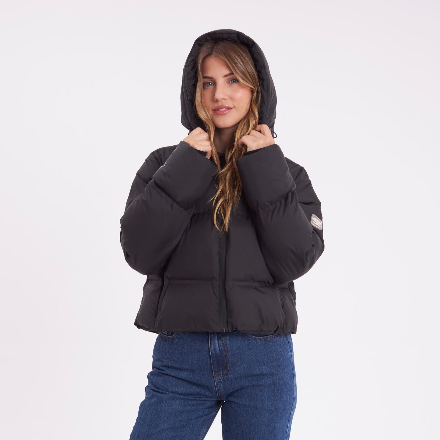Campera Abrigo Rusty Better Now Puffer Coat Ld Black