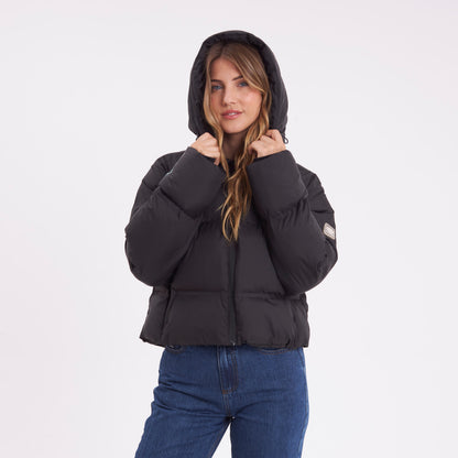Campera Abrigo Rusty Better Now Puffer Coat Ld Black