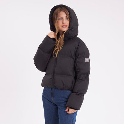 Campera Abrigo Rusty Better Now Puffer Coat Ld Black