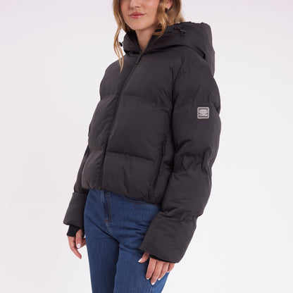 Campera Abrigo Rusty Better Now Puffer Coat Ld Black