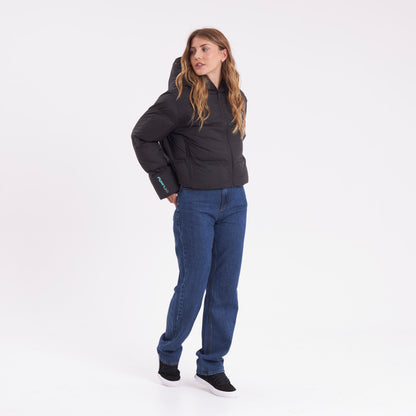 Campera Abrigo Rusty Better Now Puffer Coat Ld Black