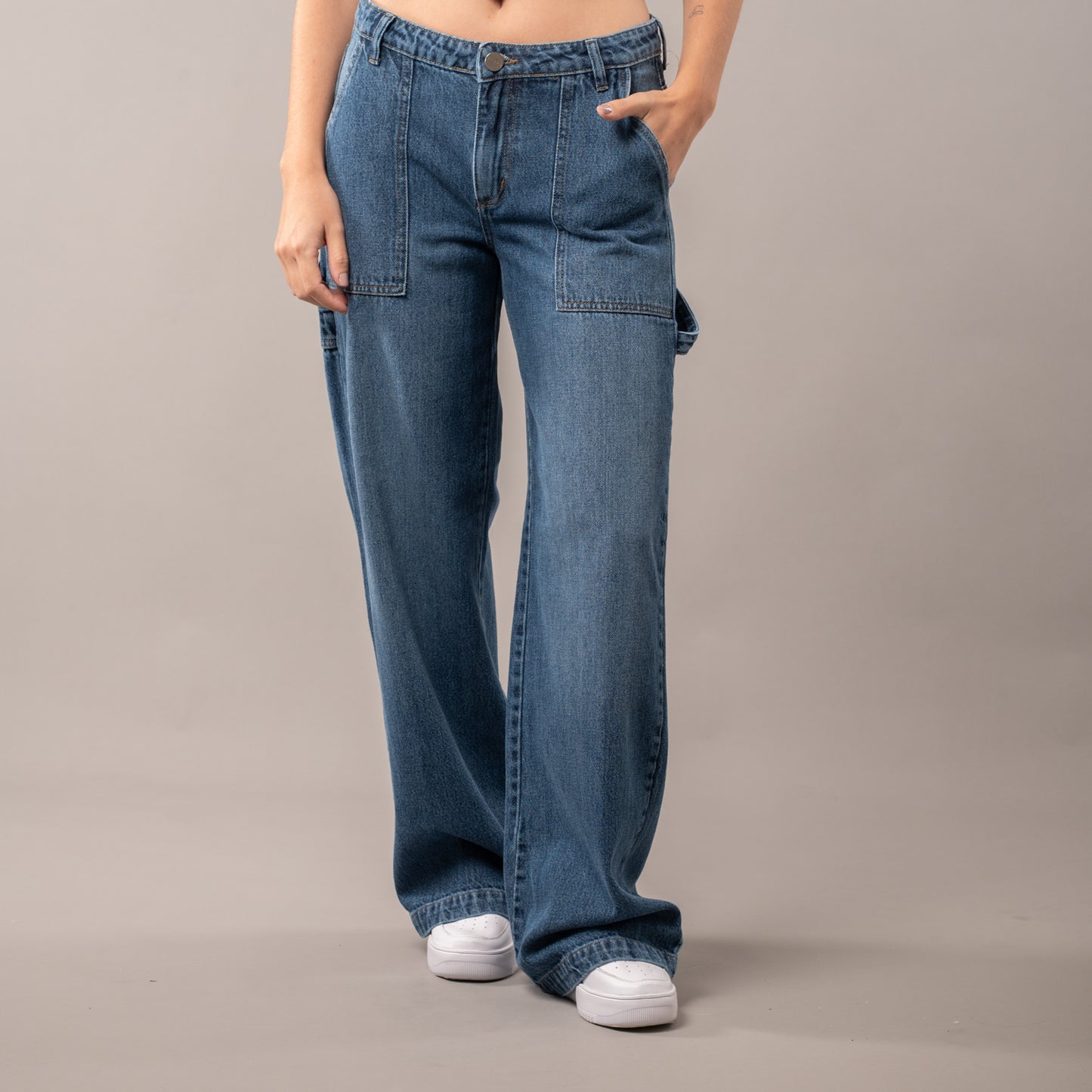 Jean Rusty Billie 2.0 Low Rise Carpenter Jean Ld Blue