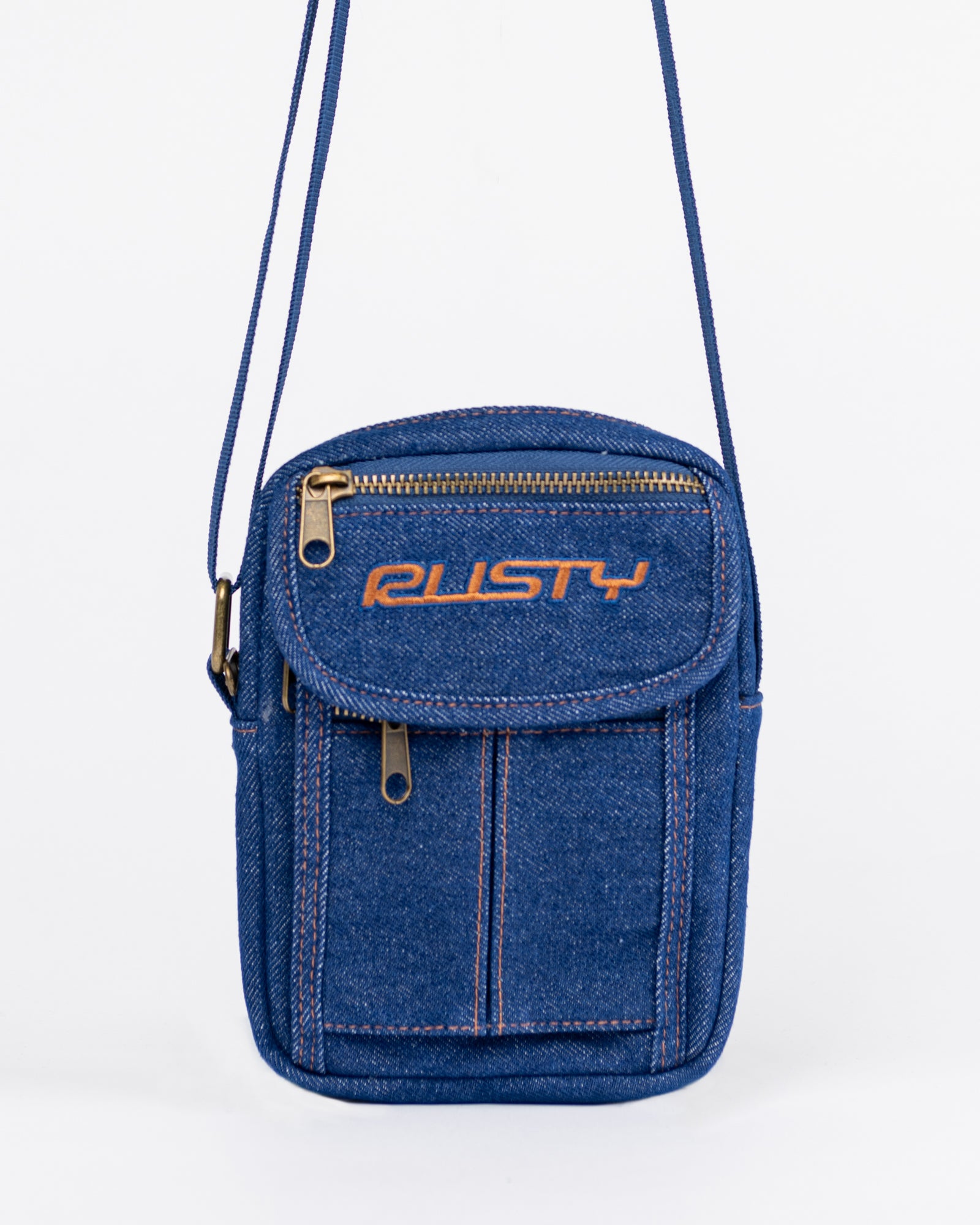 Riñonera Rusty Billie Jean Crossbody Raw Dawg Blue