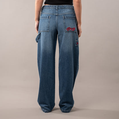 Jean Rusty Billie 2.0 Low Rise Carpenter Jean Ld Blue