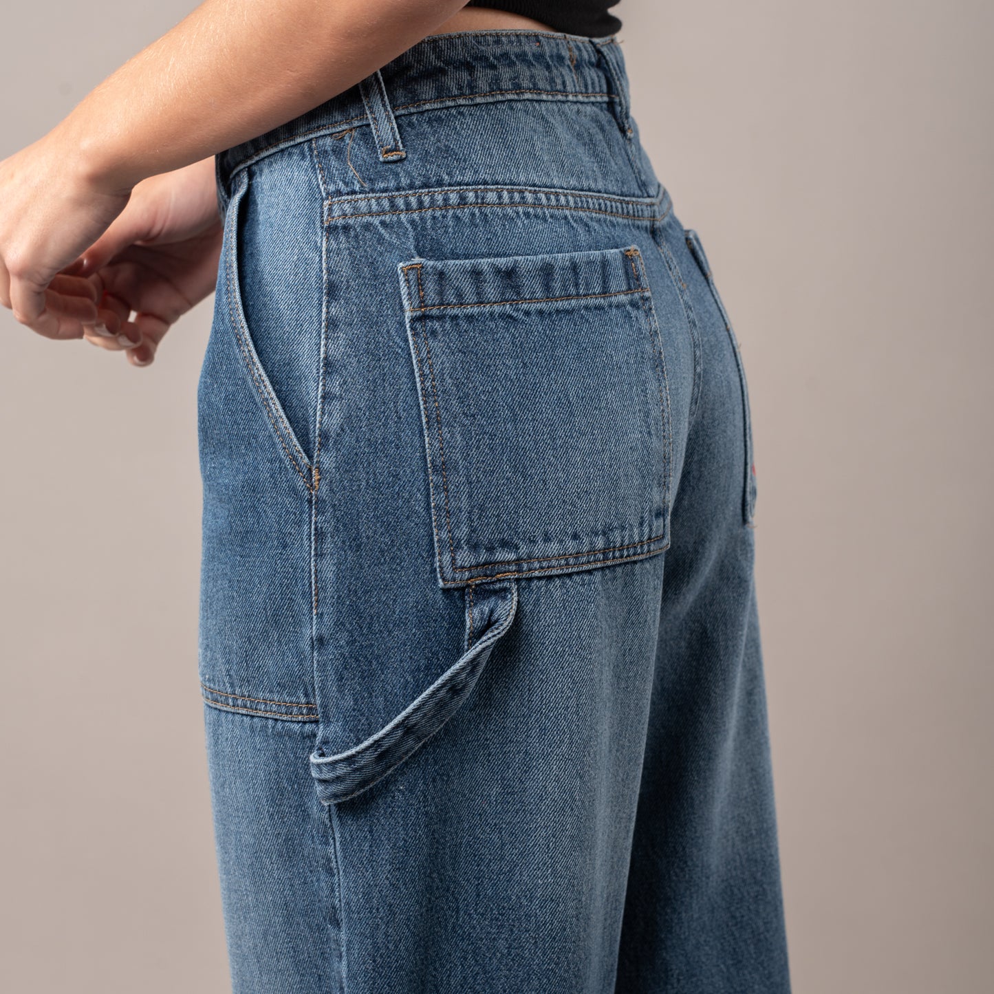 Jean Rusty Billie 2.0 Low Rise Carpenter Jean Ld Blue