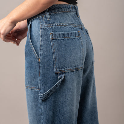 Jean Rusty Billie 2.0 Low Rise Carpenter Jean Ld Blue