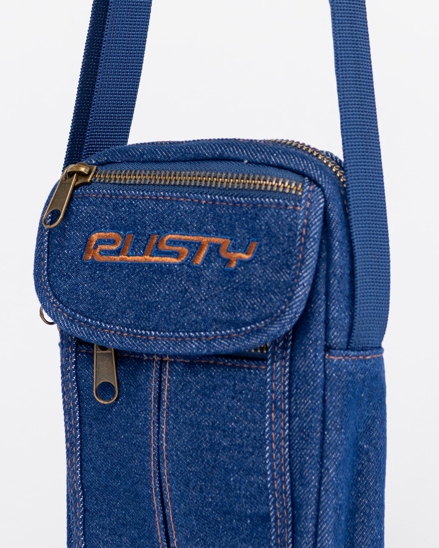 Riñonera Rusty Billie Jean Crossbody Raw Dawg Blue